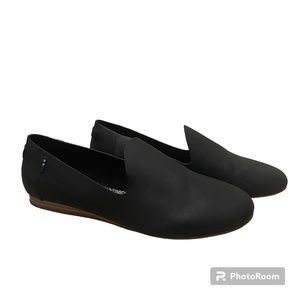 TOMS Darcy Flats in Black | Womens 6.5